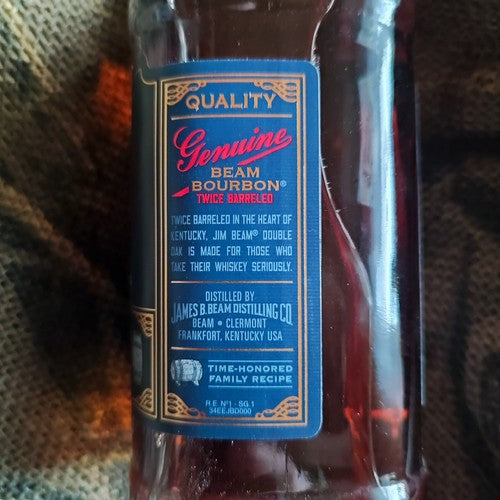 2 x Jim Beam® Double Oak, Twice Barreled, á 0,7 L (43 % Vol.)