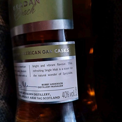 2 x Speyburn Bradan Orach, á 0,7 L (40% Vol; 44,29 €/L)