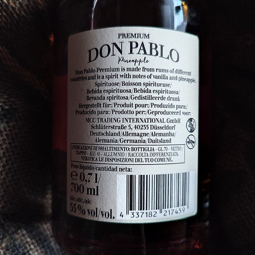 2 x Premium Don Pablo Pineapple, á 0,7 L (35% Vol; 30,00 €/L)