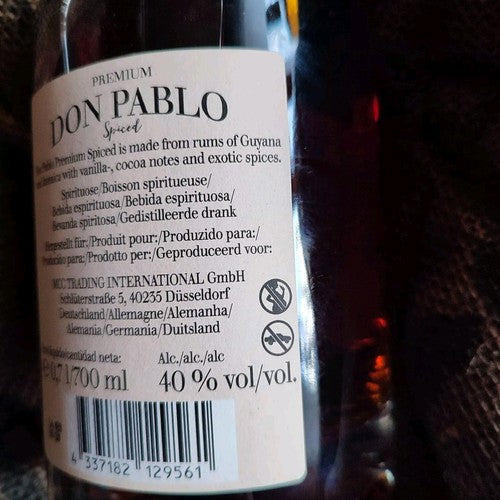2 x Premium Don Pablo Spiced, á 0,7 L (40% Vol; 27,14 €/L)