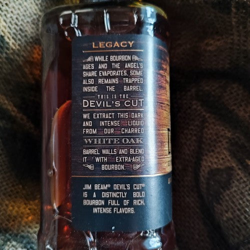 Jim Beam® Devil´s Cut®, á 0,7 L (45% Vol.)