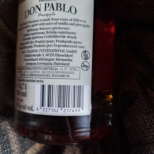 2 x Premium Don Pablo Pineapple, á 0,7 L (35% Vol; 30,00 €/L)