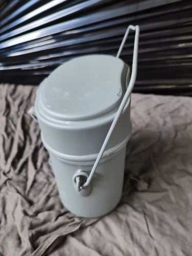 Kochgeschirr, Grau (Alter?, Mit Lackmängel, Innen Optisch Ungebraucht), Je Set