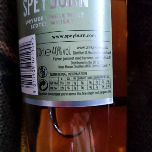 2 x Speyburn Bradan Orach, á 0,7 L (40% Vol; 44,29 €/L)