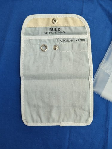 3 x Bundeswehr Tasche, Katheter und Tuben, VersNr. 6545-12-307-3006, Aesculap®