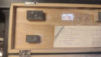 Bundeswehr Breithaupt Koordinatenschieber 1:25000; 1:50000