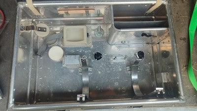 Bundeswehr Zarges-/ Alukiste A5 (ca. 0,62 x 0,42 x 0,27 m); 1960er Jahre