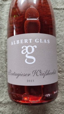 2 x Weingut Albert Glas; Portugieser Weißherbst, Halbtrocken; 2023, á 1 l