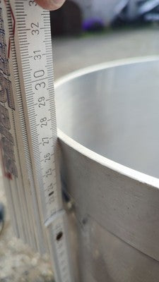 Bundeswehr Großer Topf -12-101-1195 (G.&C.L.) 27 cm Hoch, Durchmesser ca. 32 cm