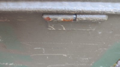 Bundeswehr Kiste Dekontausstattung ( n u r A b h o l u n g)