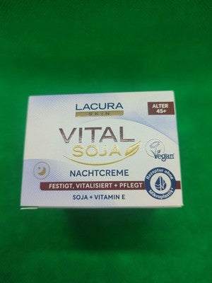 LACURA Skin Vital Soja Nachtcreme (á 50 ml), ab 45 Jahre