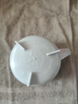 Bundeswehr, je 3 Kaffeetassen, hohe Variante aus 60 er Jahre, Amper-Plastik