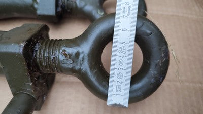 Bundeswehr Kettenspanner, oliv, je Stück, Funktion? Dekoartikel