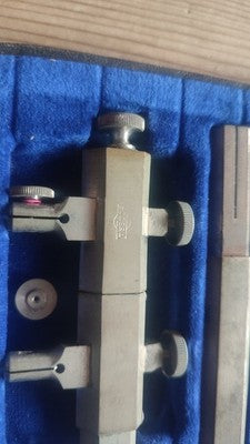 Bundeswehr Zirkelkasten, 70 er Jahre?; Vollständig?; Herst. ECOBRA