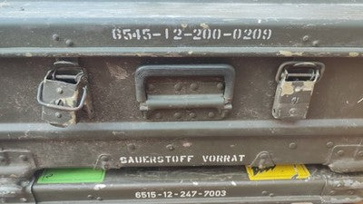 Bundeswehr Zargesbox a 5 mit Mängel; 1960er Jahre, Sammlerstück