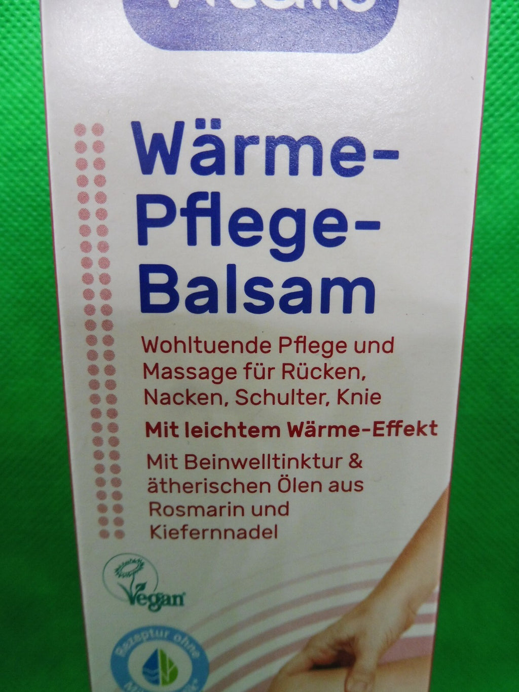 Vitalis Wärme-Pflege-Balsam, á 100 ml m.Beinwelltinktur&äth.Öl, (120,00 €/L)