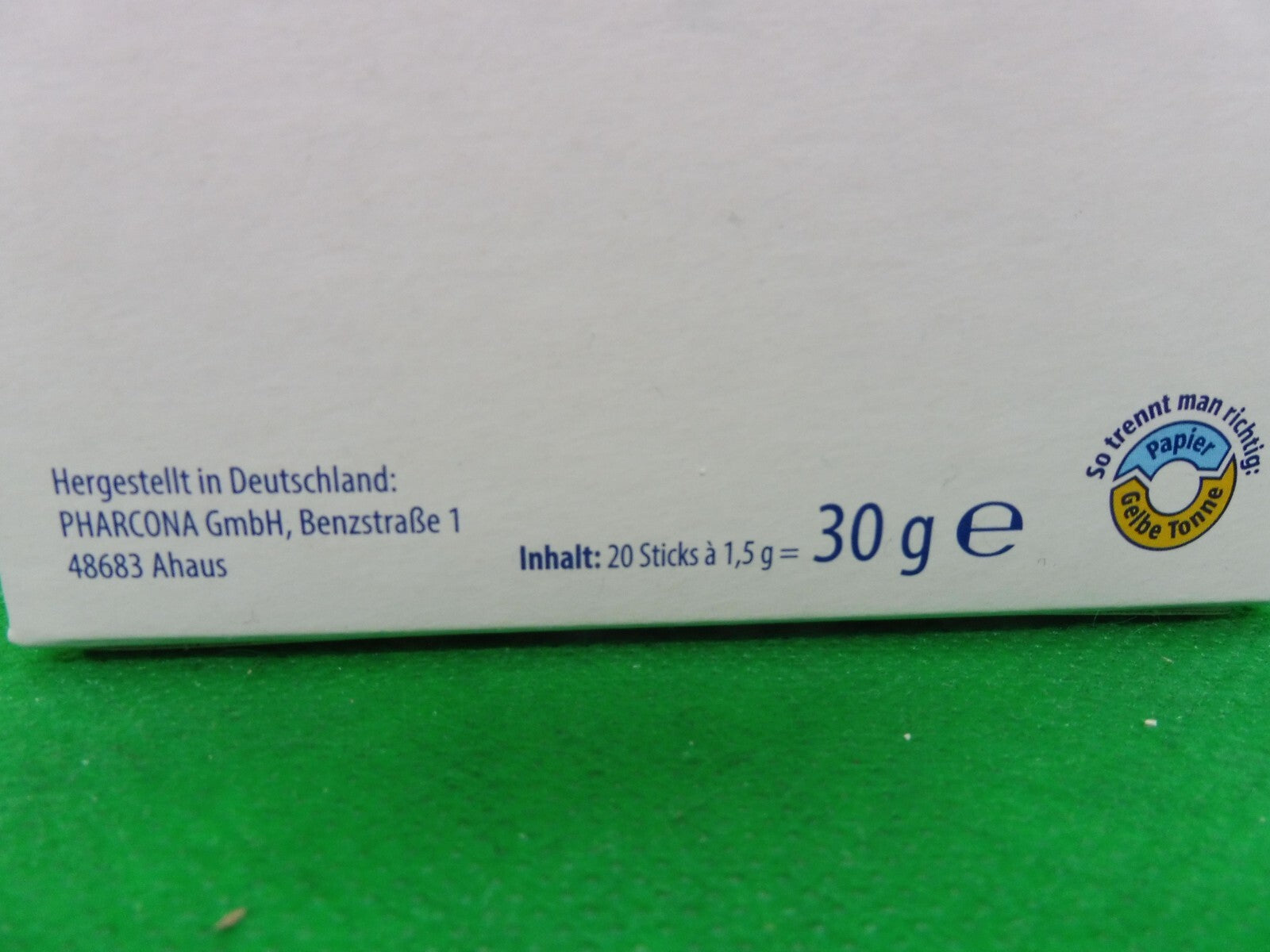 5 x Vitalis Magnesium Sticks,  á 20Bt; Geschmack: Limette