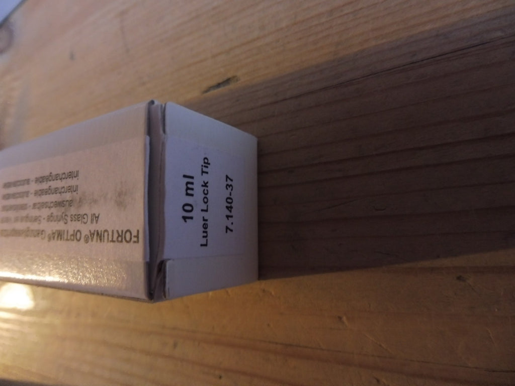 Fortuna® Optima® Ganzglasspritze,  hier: 10 ml (kleinste Verpackung)