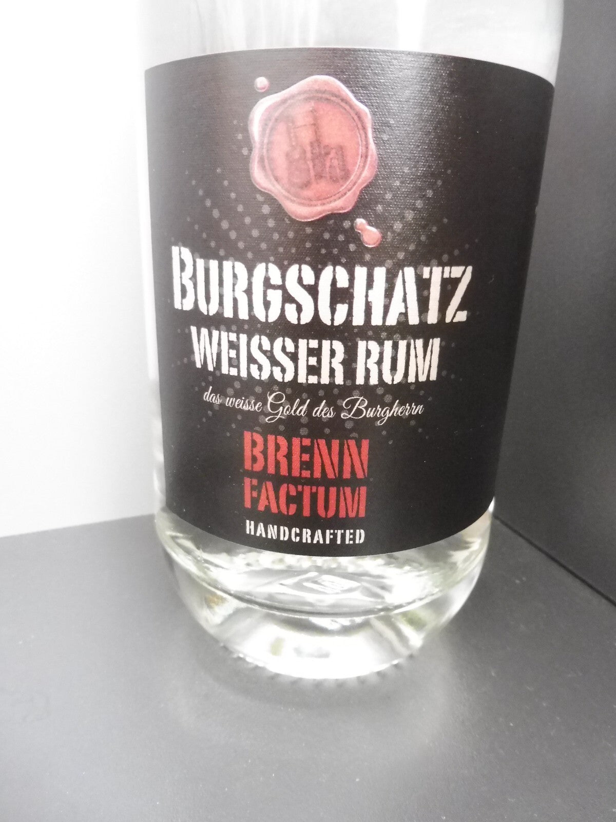 Brennfactum Burgschatz Weisser Rum, á 0,5 L (42% Vol)