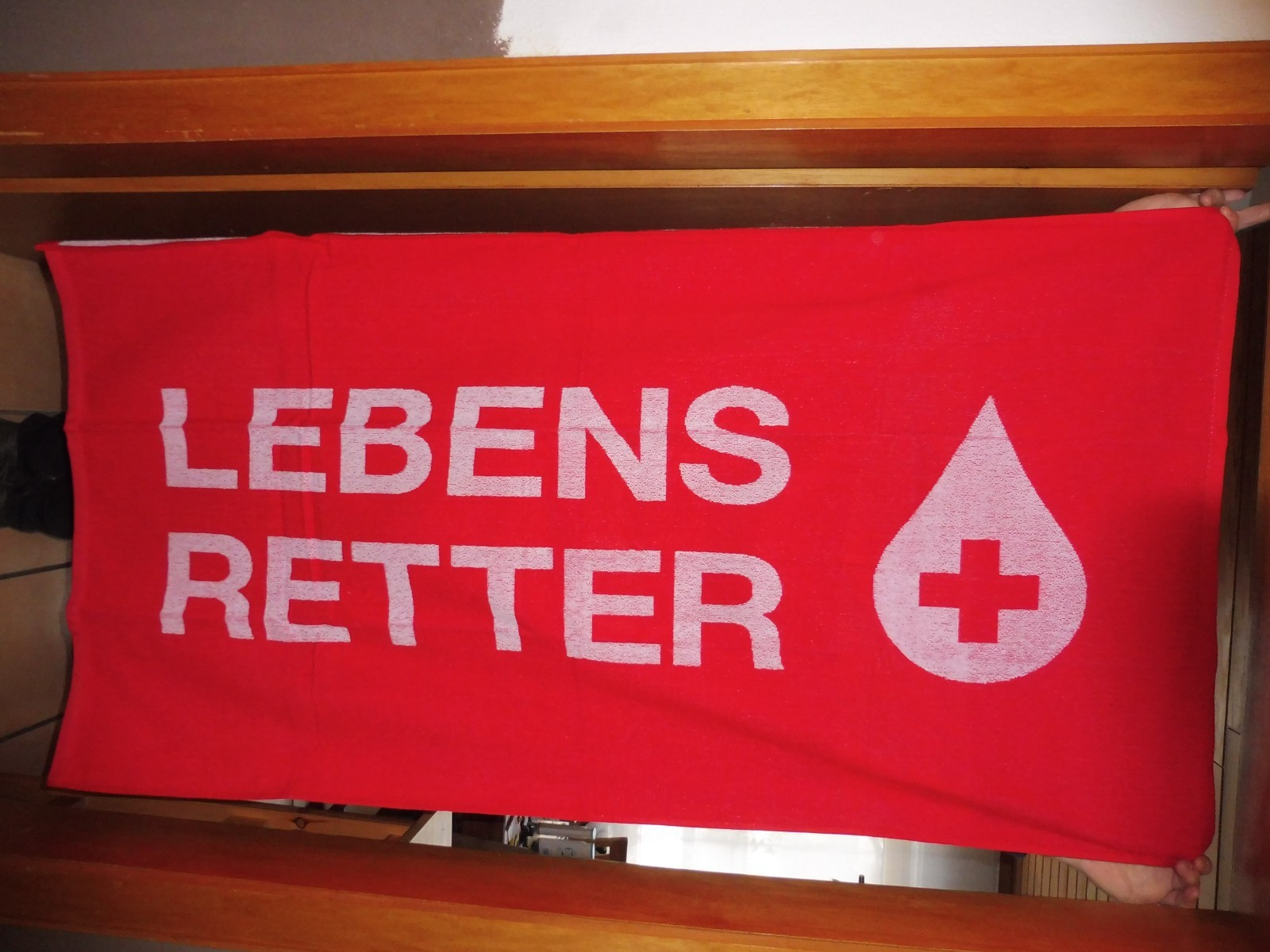 10 x Handtuch Lebensretter (DRK ca. 70x140)