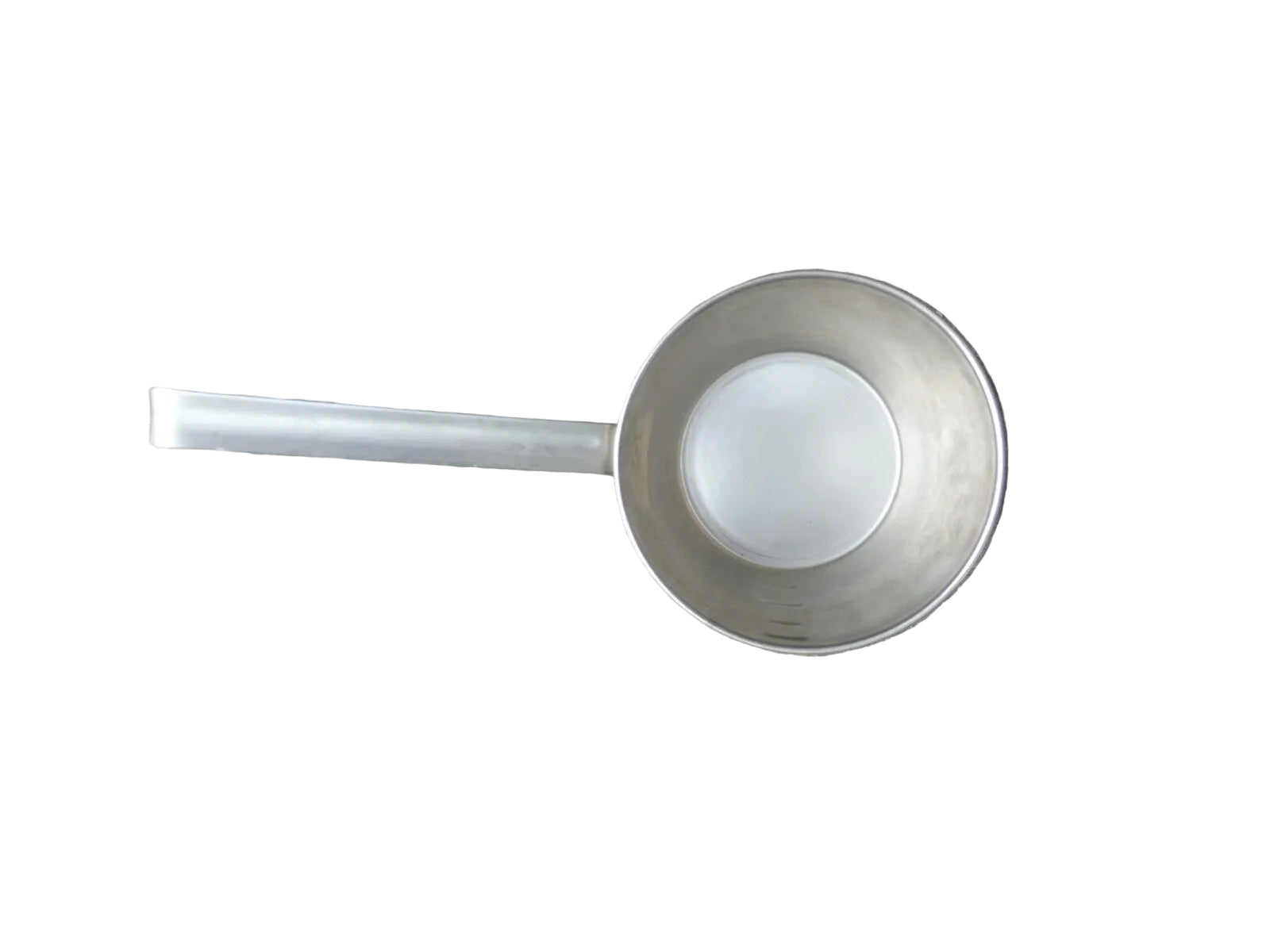 Bundeswehr Schöpfkelle, Meßbecher, 1 l (mit Unterteilung), 60er  (Mat.?)