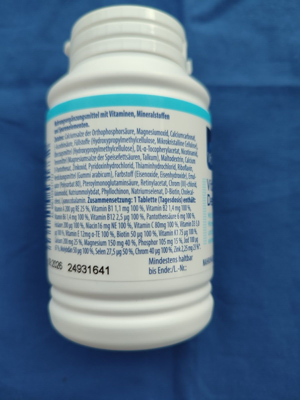 Vitalis® Vitamin A-Zink Depot (á 100 Depot Tabletten) (70,92€/kg)