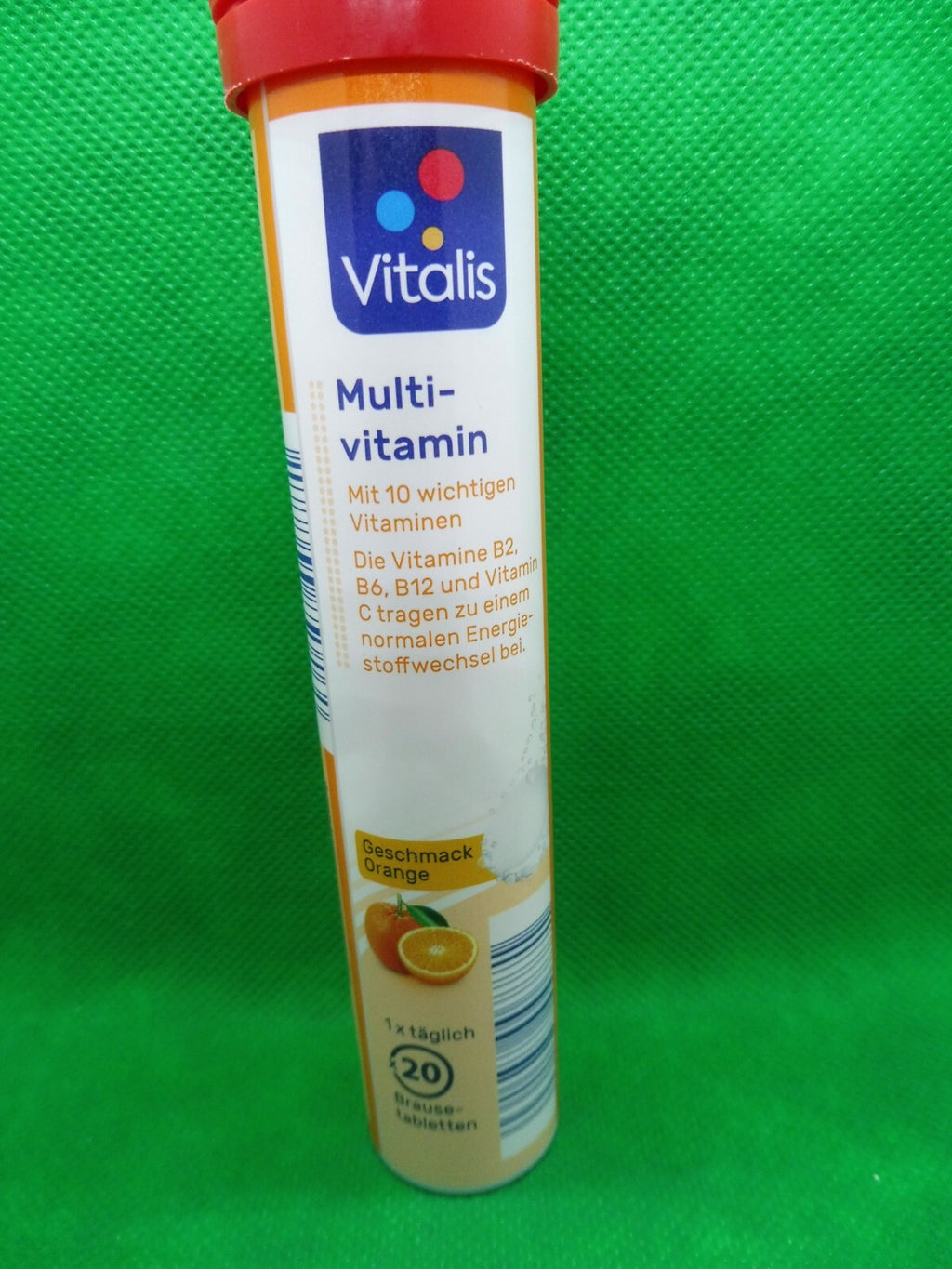12 x Vitalis® Multivitamin; Geschmack Orange