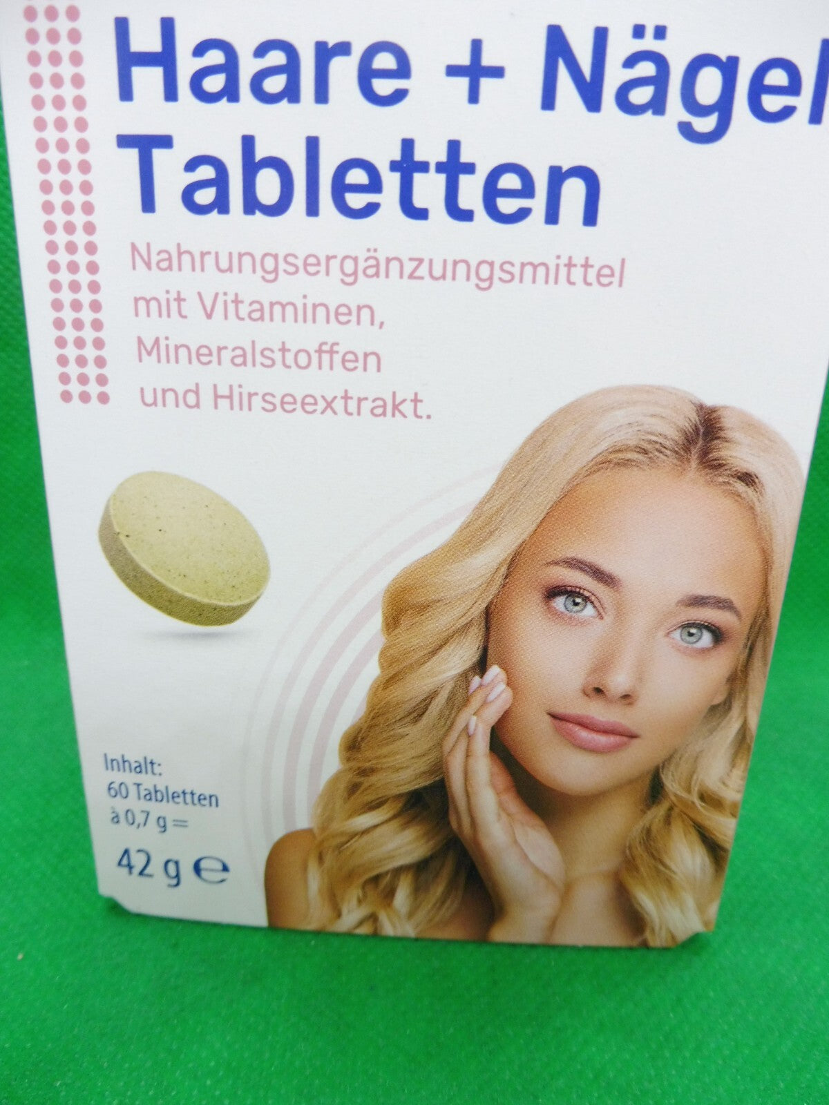 2 x Vitalis Haut + Haare + Nägel Tabletten, PG: 60 Tabl á 0,7 g, (MHD: 04.2026)