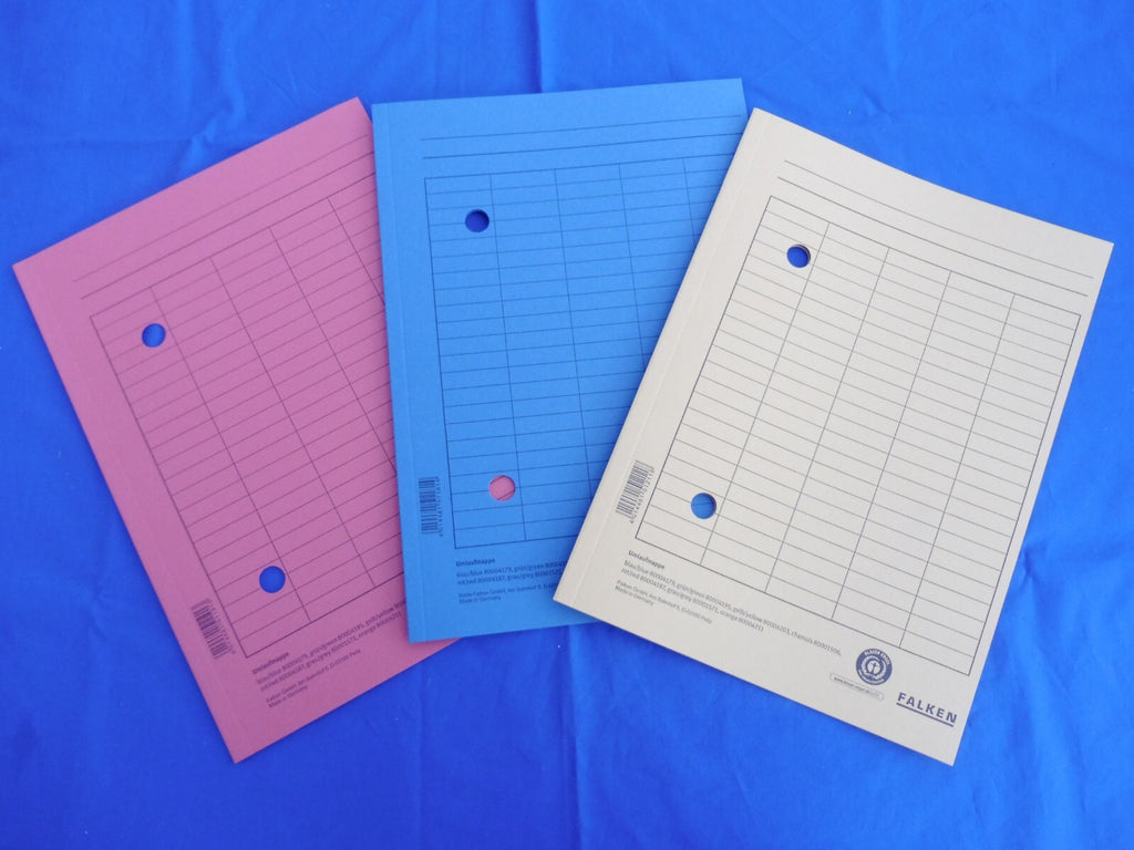 Falken Umlaufmappen DIN A4, versch. Farben, aus Lagerauflösung/ ungebraucht