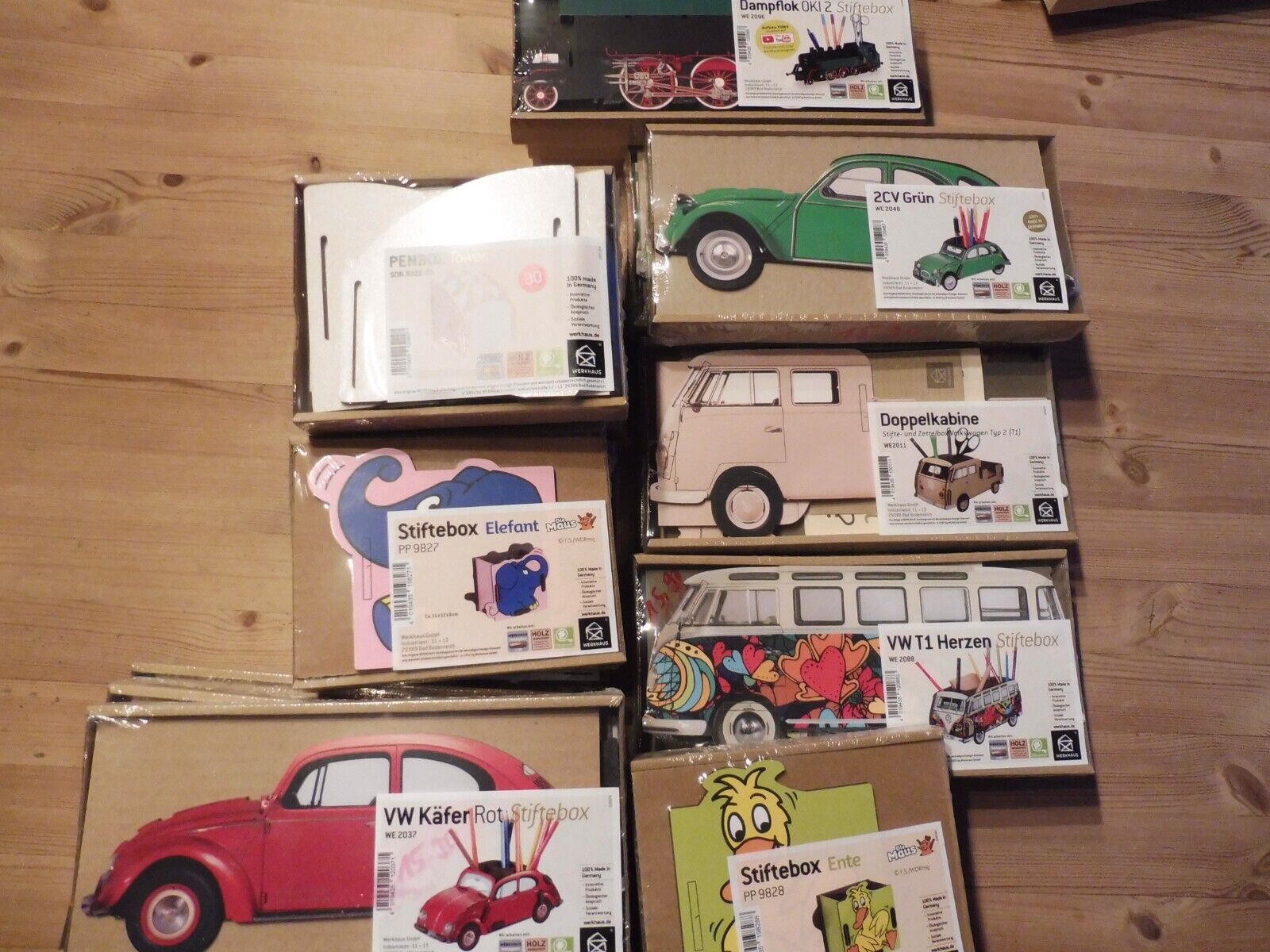 Werkhaus - Stiftebox, verschieden Modelle je nach Auswahl