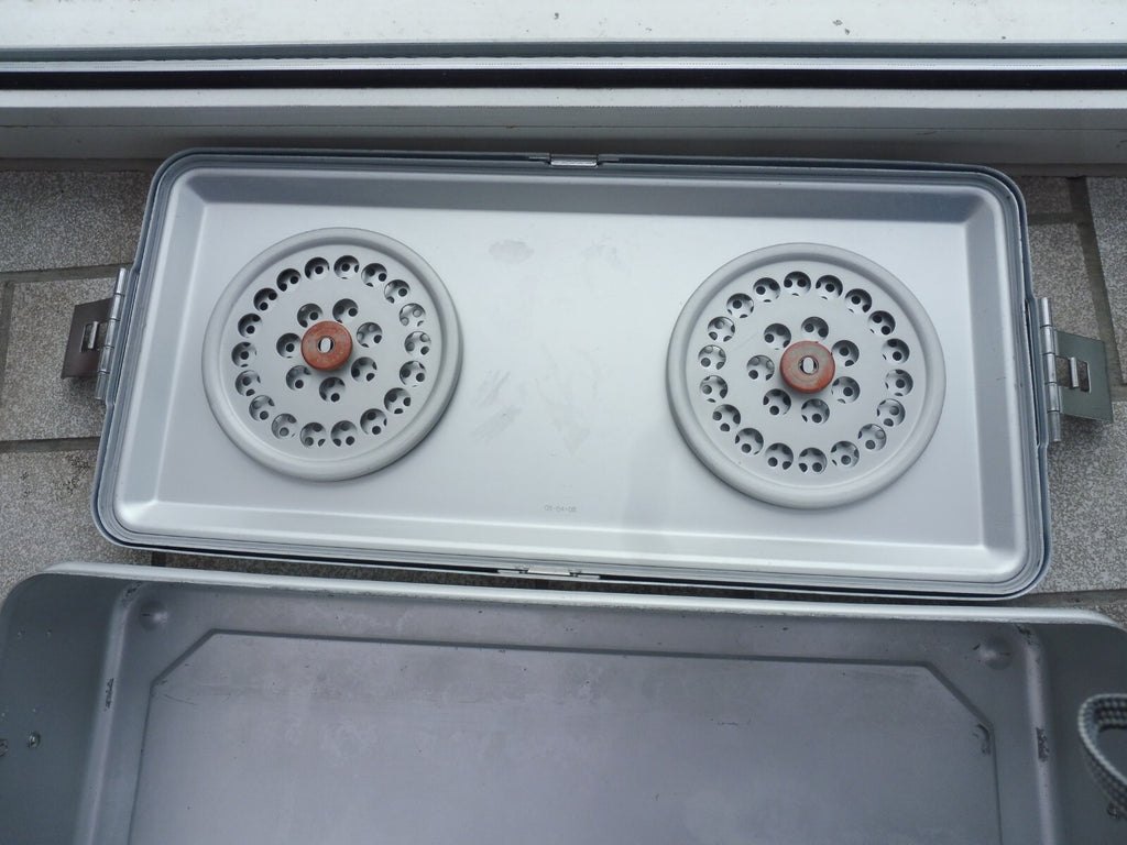 Bundeswehr Alubox, ehemals Sterilisationsbox, ideal für Werkzeug o.ä.