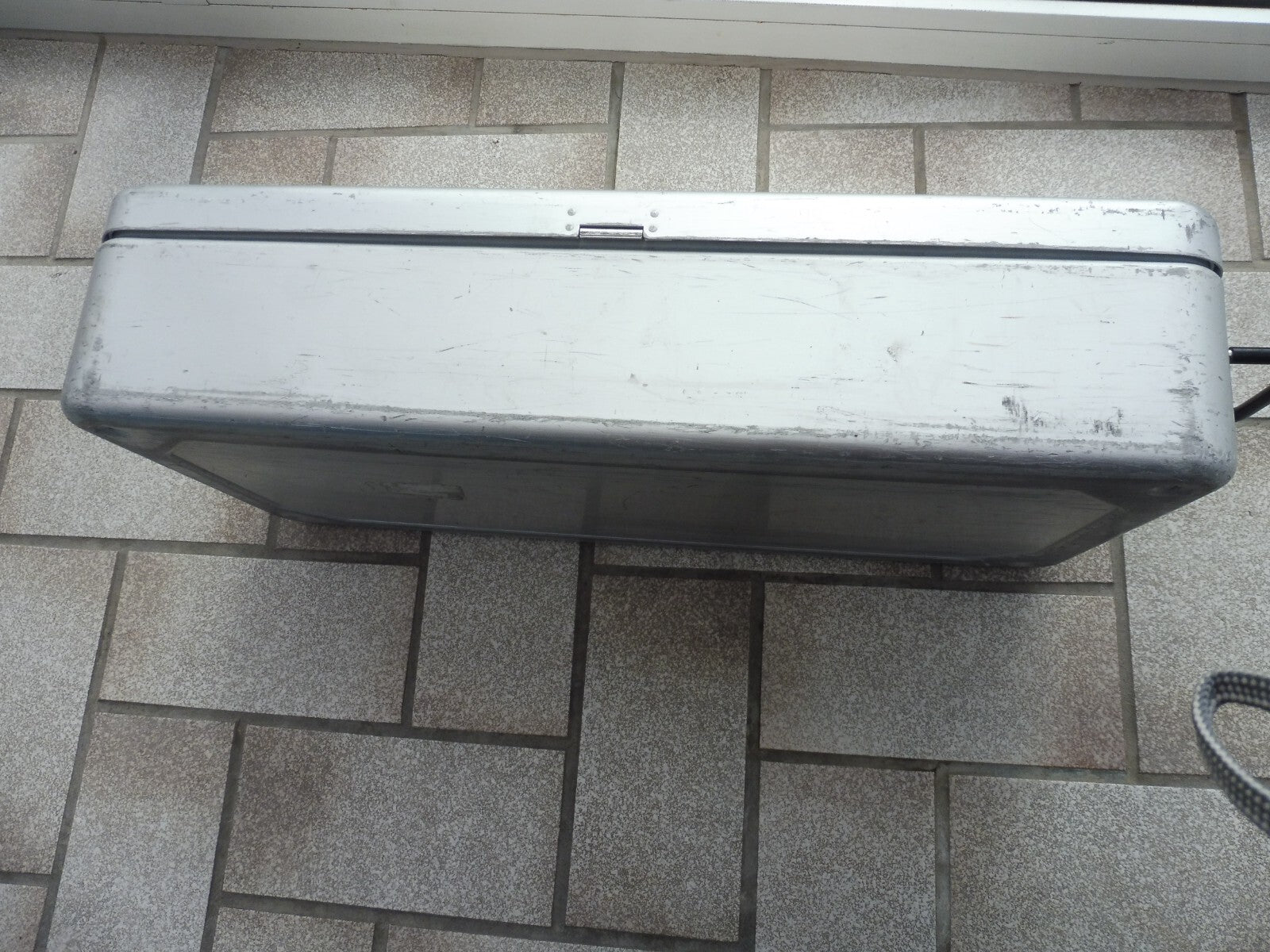 Bundeswehr Alubox, ehemals Sterilisationsbox, ideal für Werkzeug o.ä.