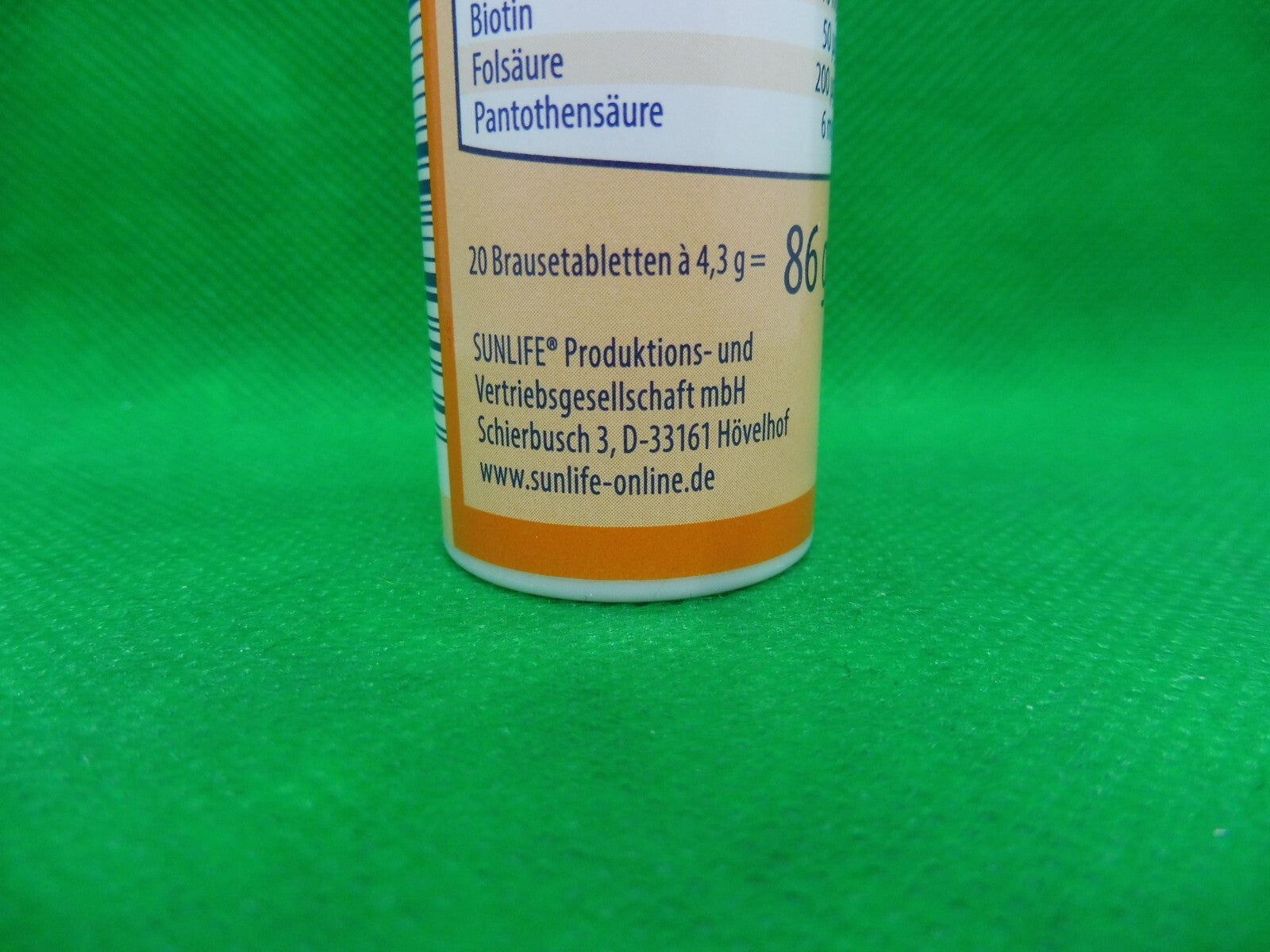 12 x Vitalis® Multivitamin; Geschmack Orange