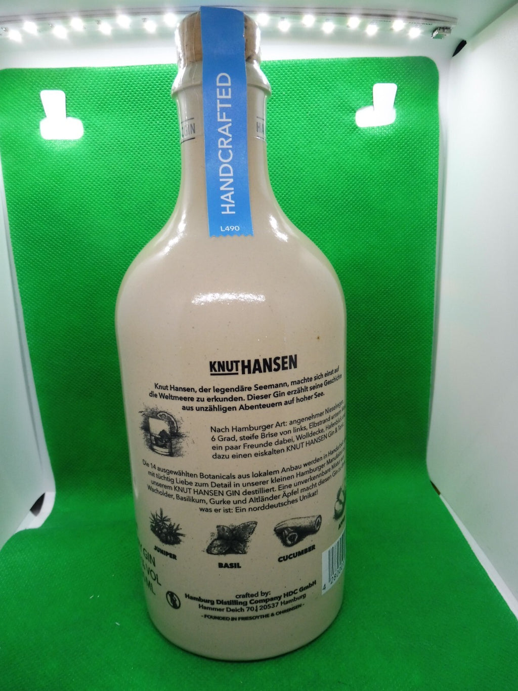 2 x Knut Hansen Dry Gin (55,00 €/l; 42% vol.;  je Flasche á 0,5 l)