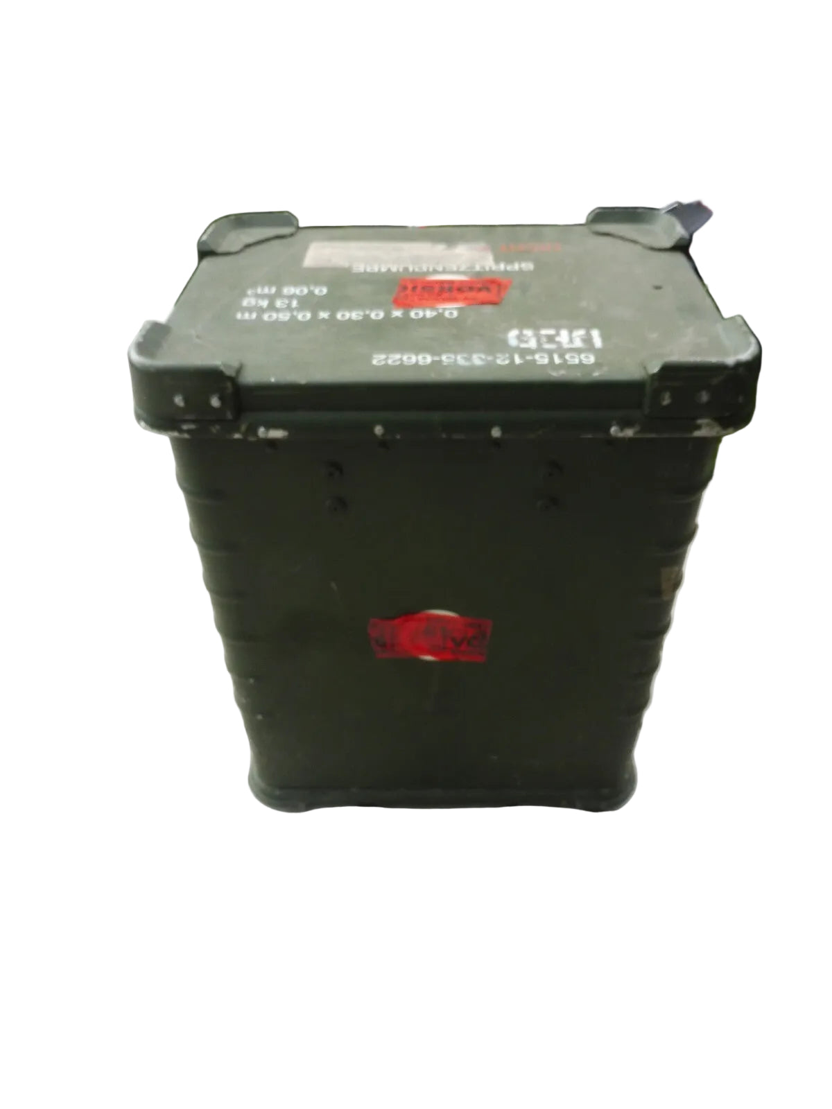 Bundeswehr Zarges-/ Alukiste A10Y (ca. 0,40x0,30x0,50 m) Spritzenpumpe