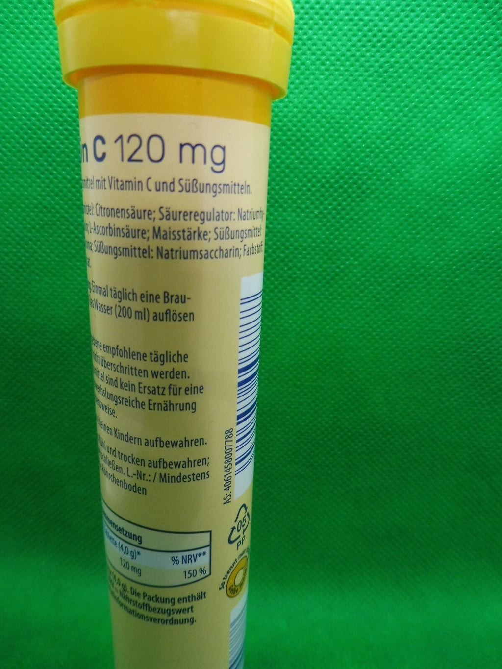 12 x Vitalis® Vitamin C, 120 mg; Geschmack Zitrone