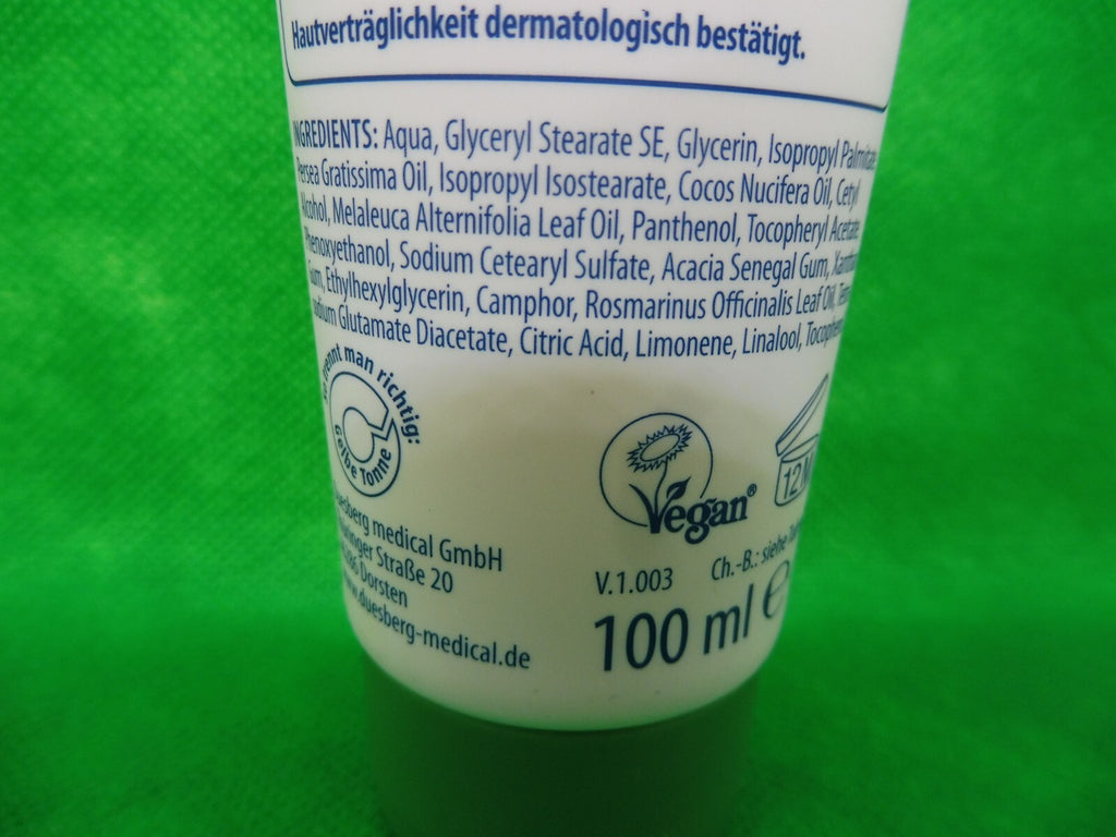 1 x Ombia Med Fusscreme, á 100 ml, mit Teebaumöl (90,00 €/l)