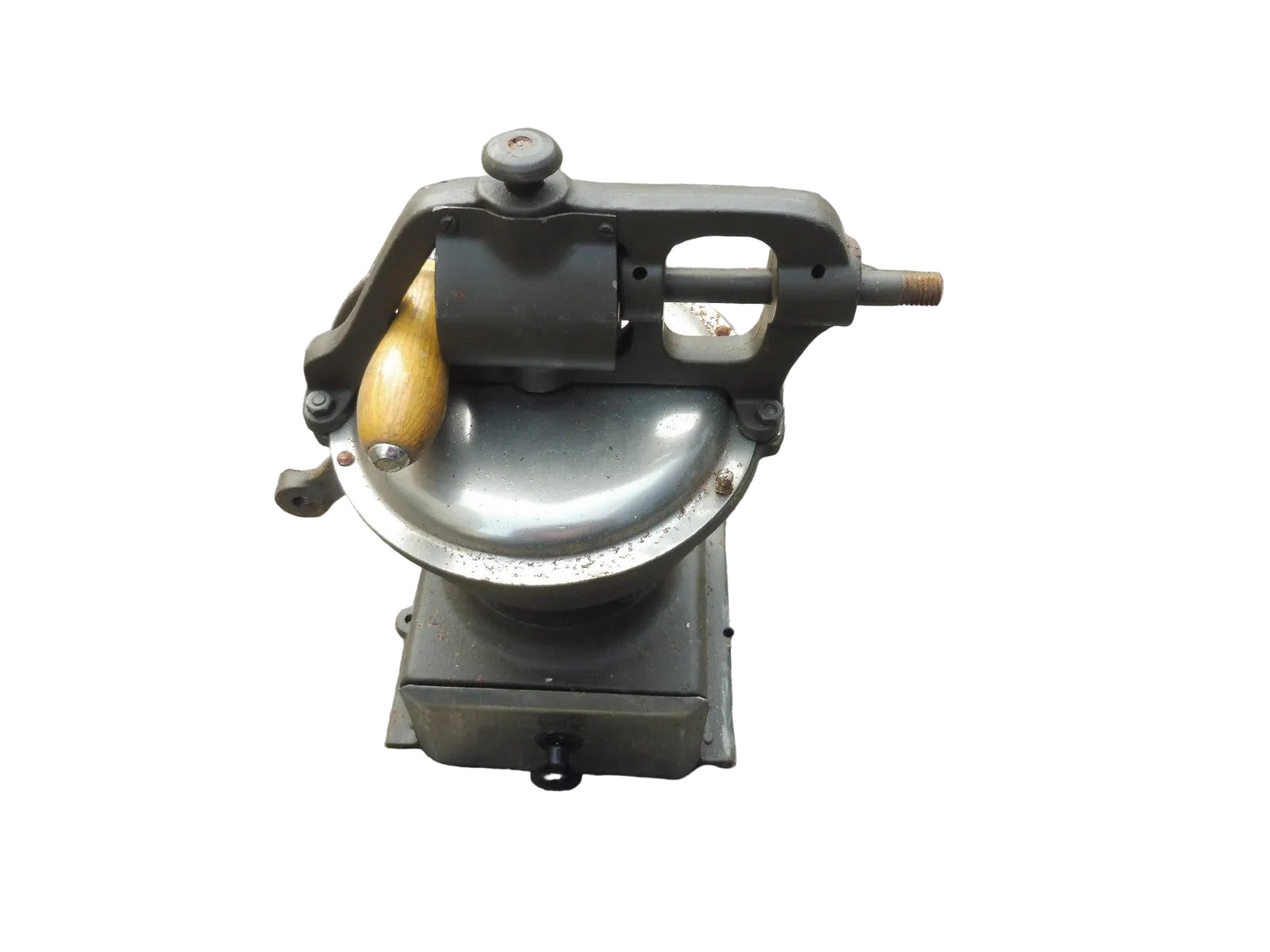 Bundeswehr Kaffeemühle von Trösser, Gusseisen/ Eisen; ca. 1960er, Beispielbilder