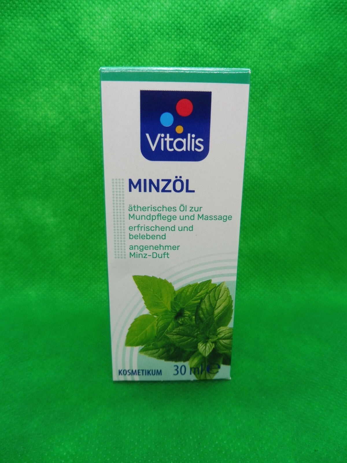 3 x Vitalis Minzöl, á 30 ml