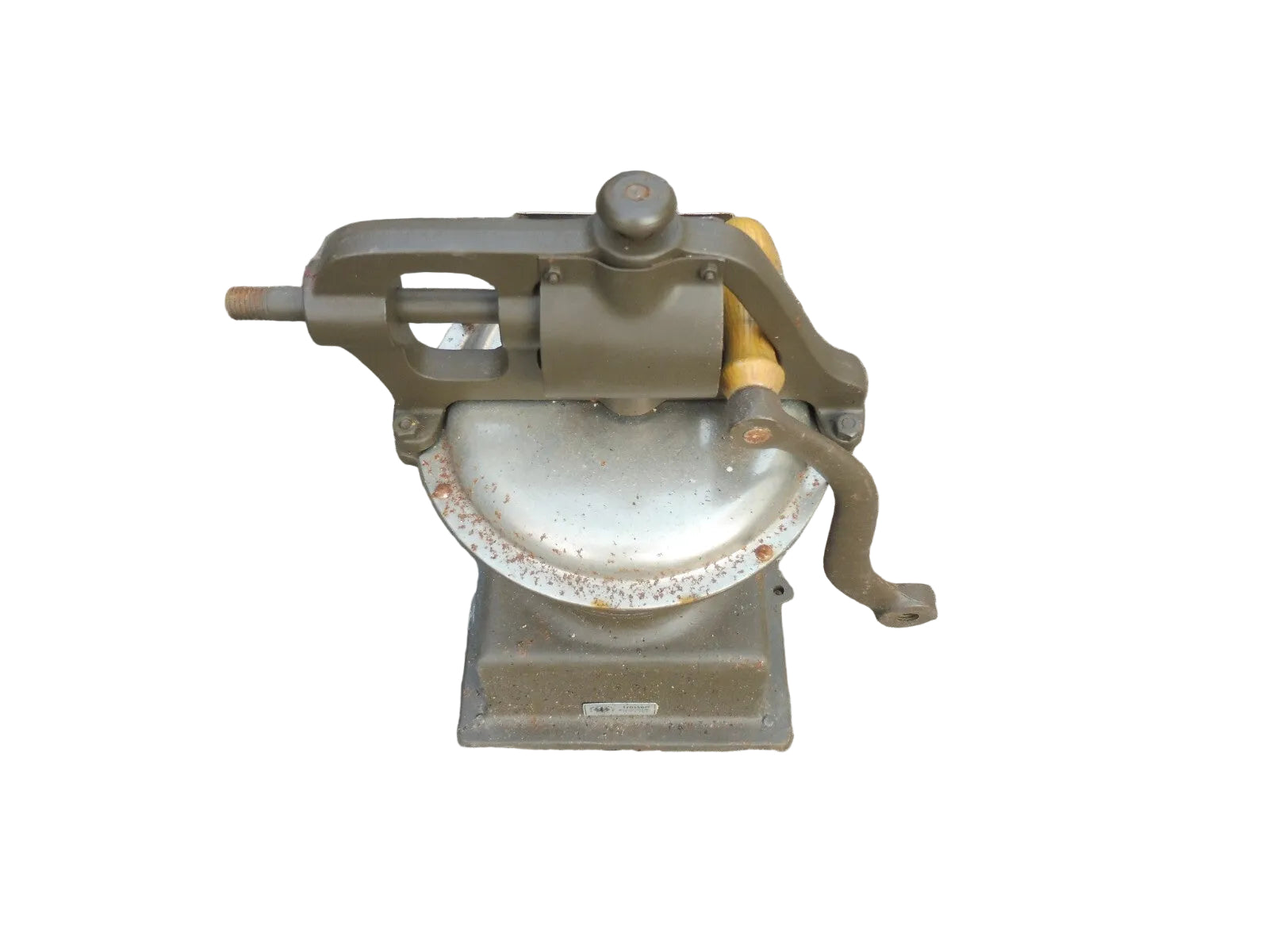 Bundeswehr Kaffeemühle von Trösser, Gusseisen/ Eisen; ca. 1960er, Beispielbilder