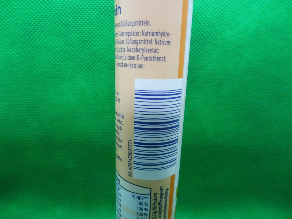 12 x Vitalis® Multivitamin; Geschmack Orange