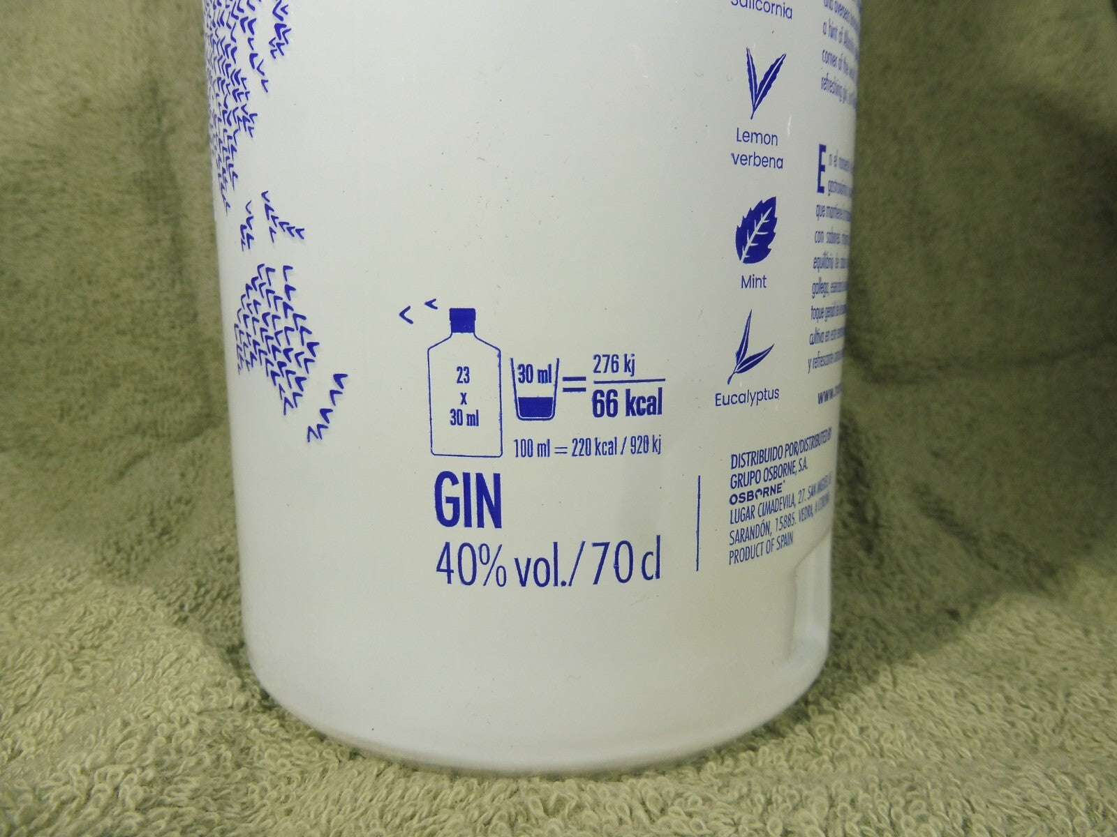 Nordes Gin, 40% vol.; á 0,7 Liter