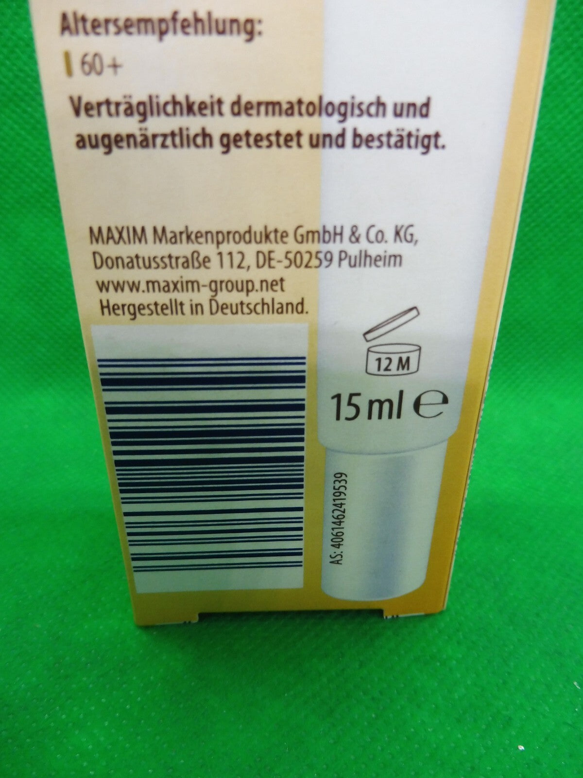 3 x LACURA Skin Gold Vital Augenpflege, ab 60 Jahre, á 15 ml (377,78 €/L)