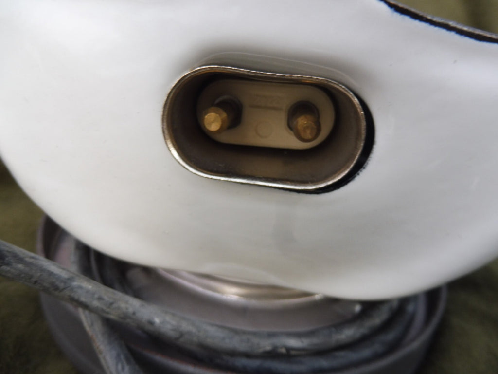 Bundeswehr alte AEG Einzelkochplatte, 1960 er Jahre, Bagalittanschluss, Deko