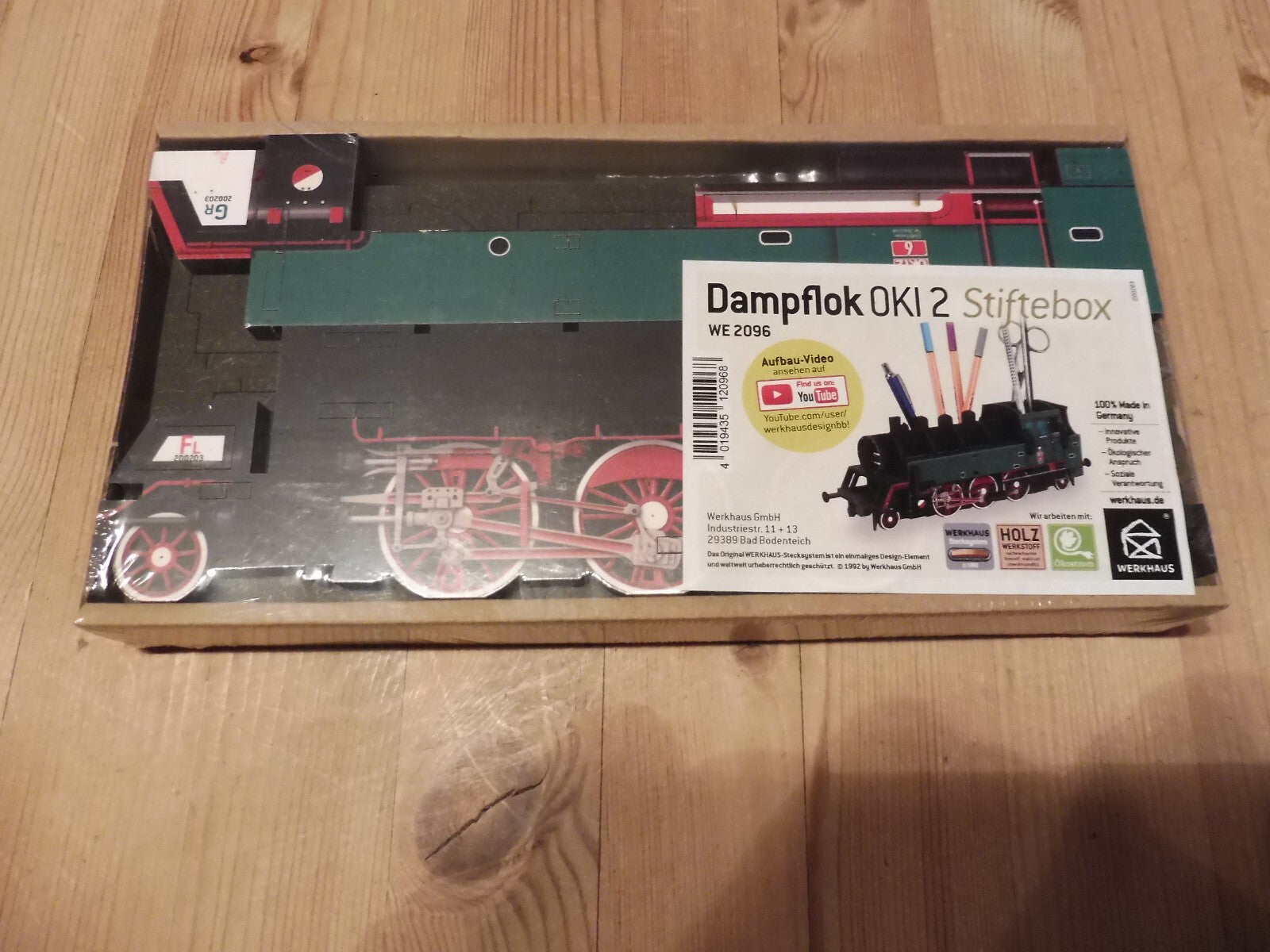 Werkhaus - Stiftebox, verschieden Modelle je nach Auswahl