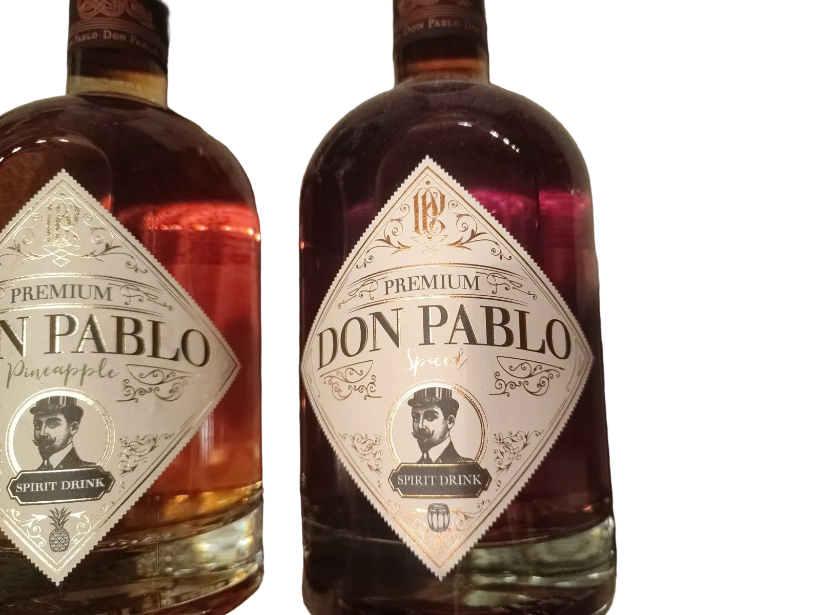Don Pablo Rum, á 0,7 L; 3 Sorten je 1 Flasche