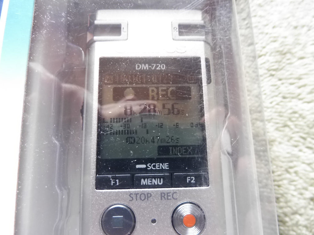 OLYMPUS DM-720 Digital Voice Recorder (ohne Batterien, siehe Beschreibung)