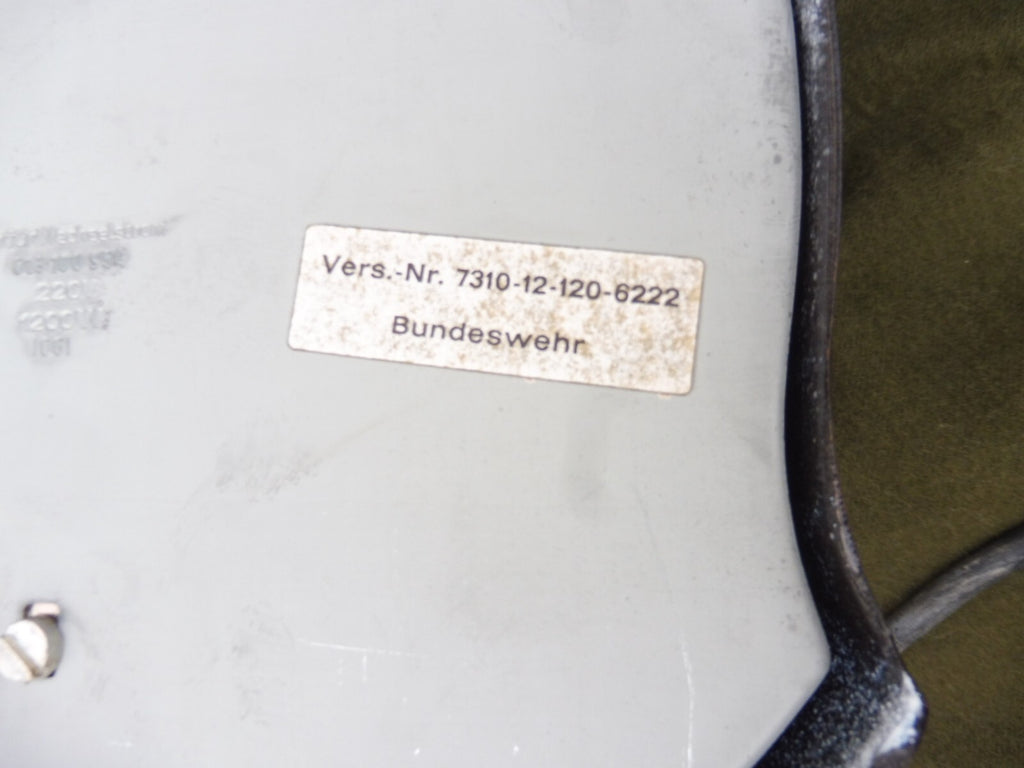 Bundeswehr alte AEG Einzelkochplatte, 1960 er Jahre, Bagalittanschluss, Deko