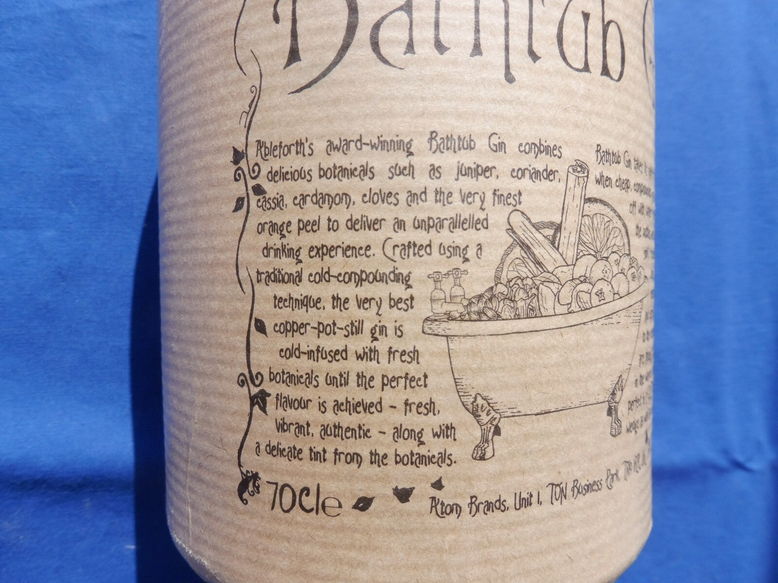 2 x Ableforth´s Bathtub Gin® (48,57 €/l; 43,3% vol.; á 0,7 l)