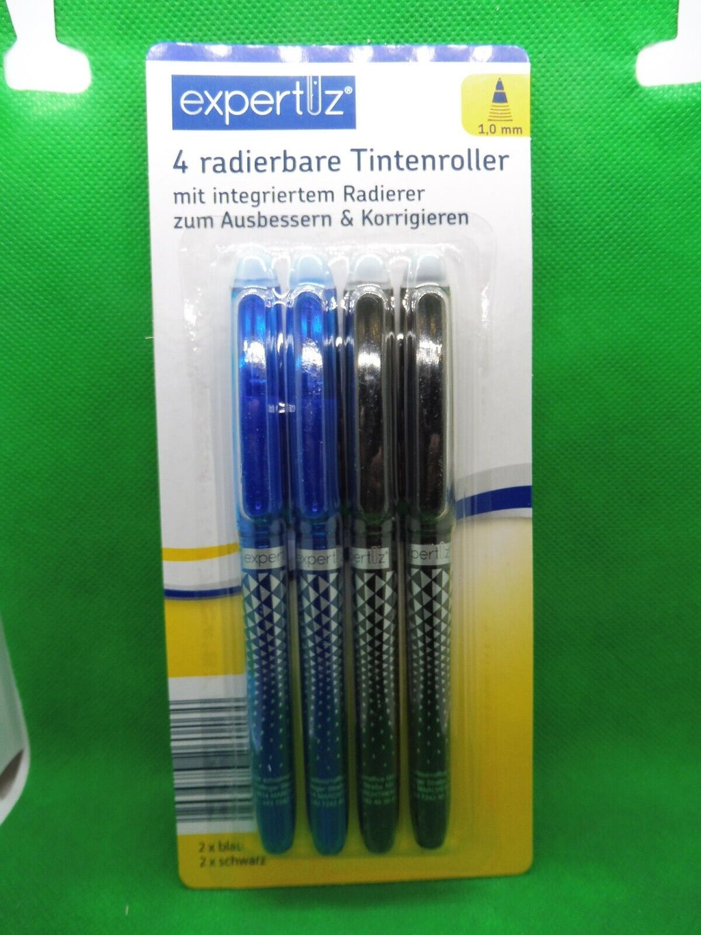 expertiz® Radierbarer Tintenroller; 1,0 mm Schreibspitze od. Nachfüllpackung